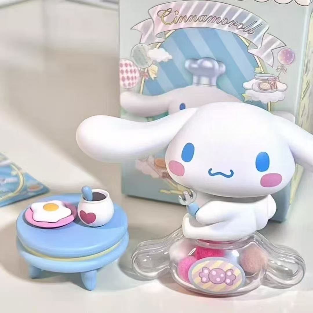 MINISO シナモロール クッキングハウス シリーズ アソートボックス フィギュア セット 1BOX 6ピース入り WWW_STEELWINDOWSANDDOORS_COM