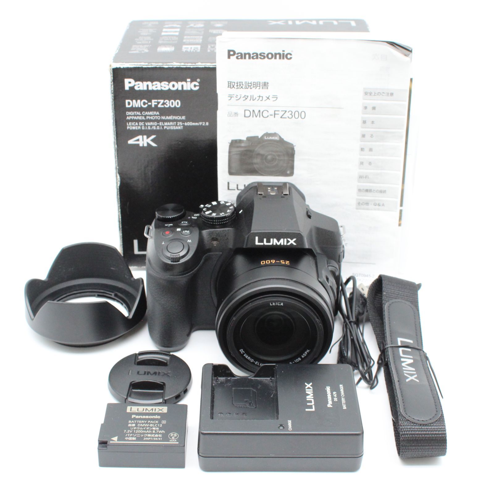 [美品箱付き] パナソニック Panasonic Lumix DMC-FZ300 Amazon | パナソニック デジタルカメラ ルミックス FZ300 光学24