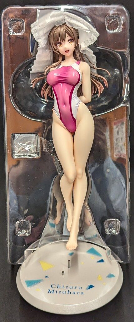 未開封 水原千鶴 競泳水着Ver. ホビージャパン AMAKUNI 1/7