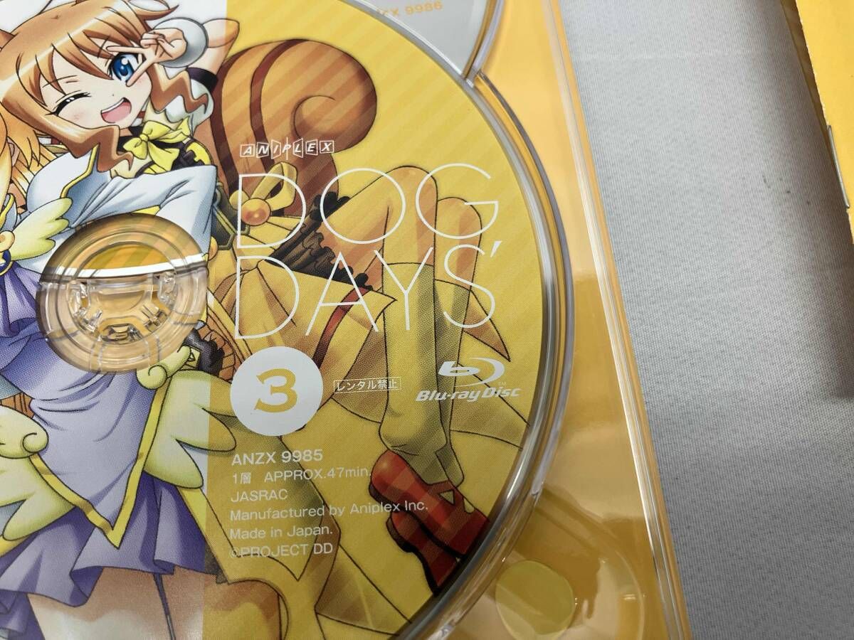 DOG DAYS' 1~6巻まとめセット(3巻のみBlu-ray、他DVDとなります