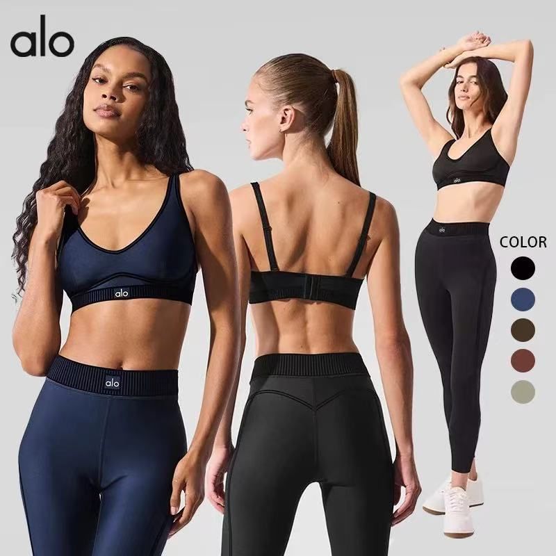 Alo Yoga アロヨガ 上下セット フィットネス ウェア パーカー+
