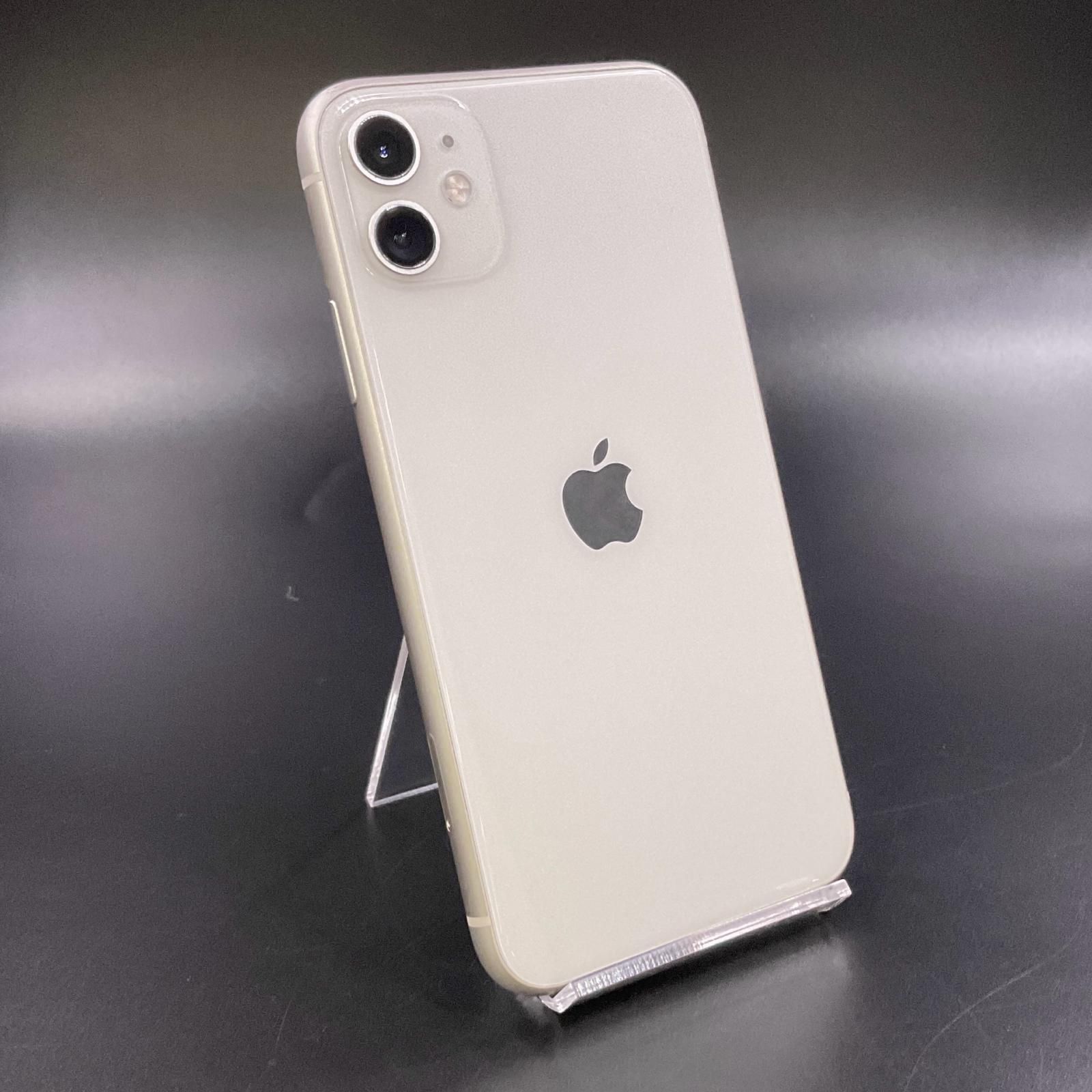 iPhone 11 64GB ホワイト SIMフリー 白ロム 動作確認済 77