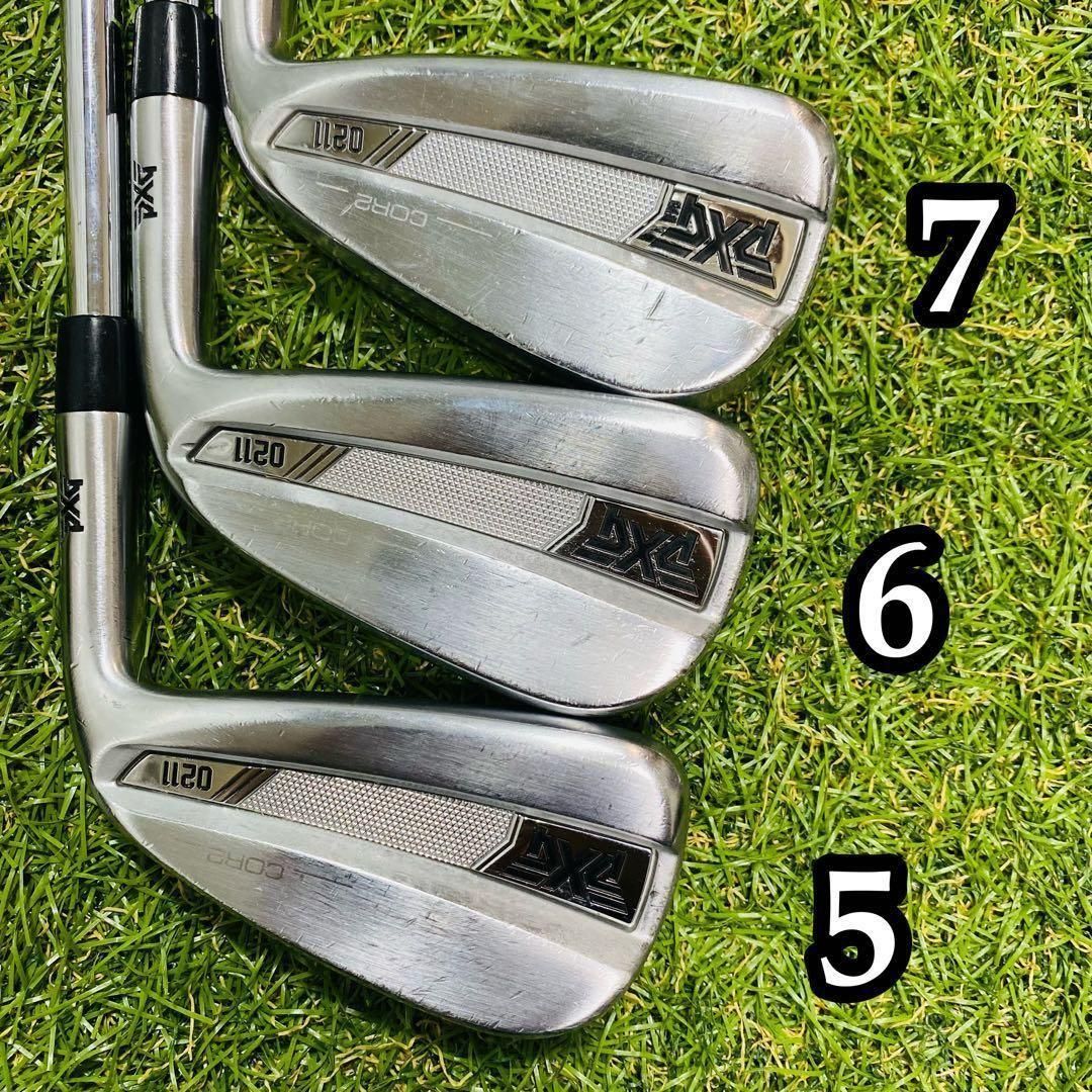 激レア】大人気モデル PXG 0211 COR2 メンズアイアンセット6本 S