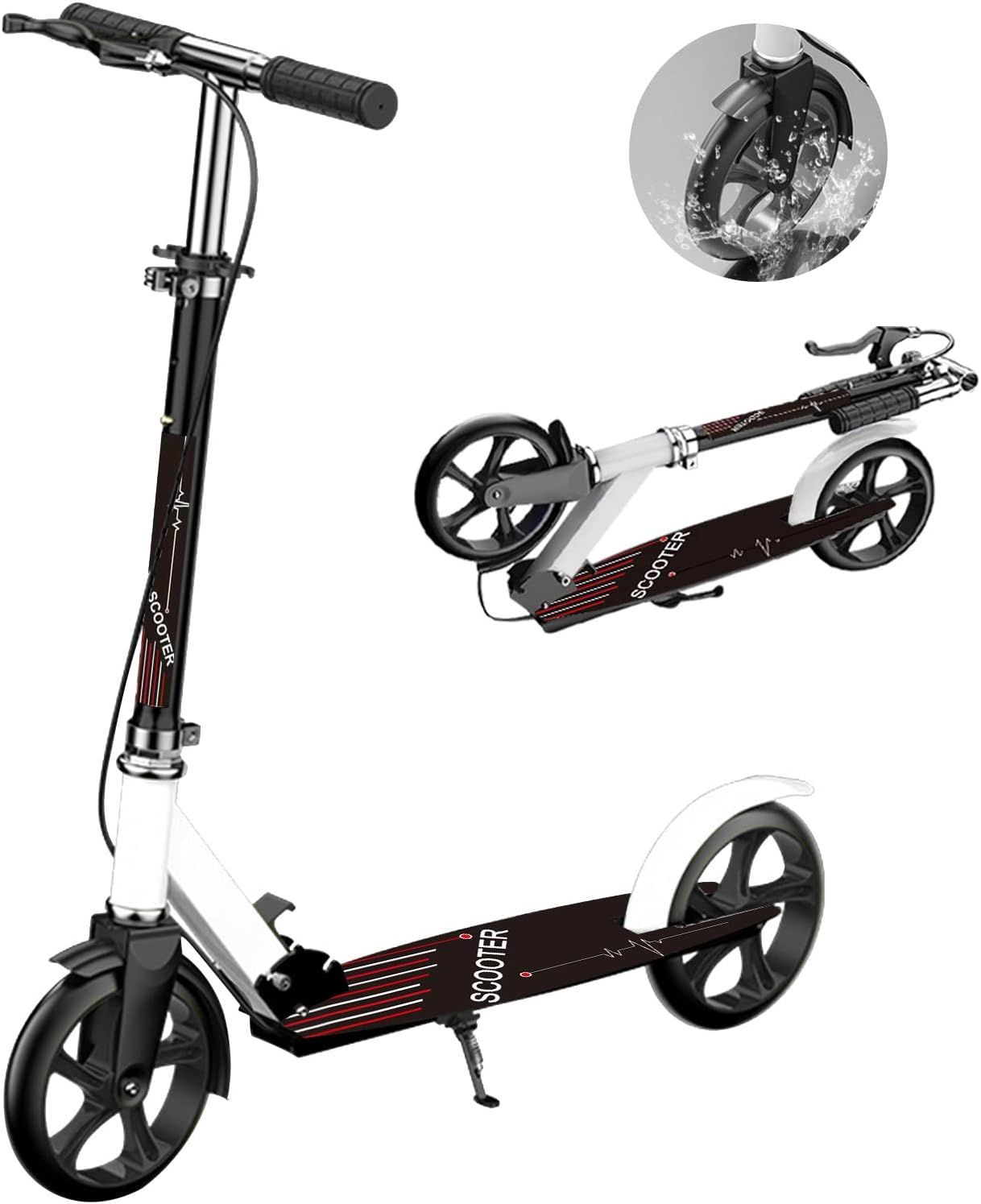 折りたたみ式　キックボード Amazon.co.jp: キックボード キックスクーター 折りたたみ式 4