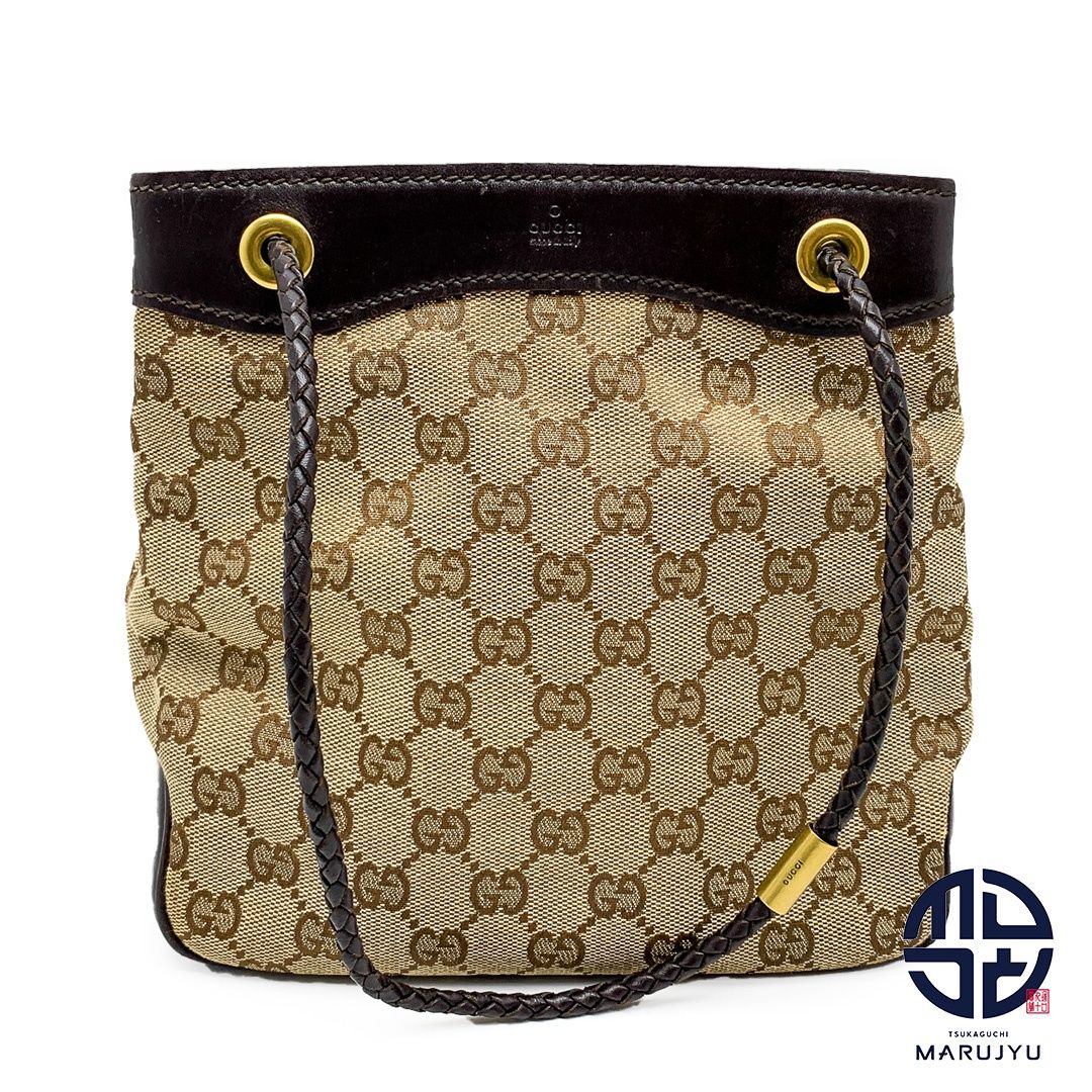 GUCCI グッチ GGキャンバス ゴールド金具 ハンドバッグ 109143 