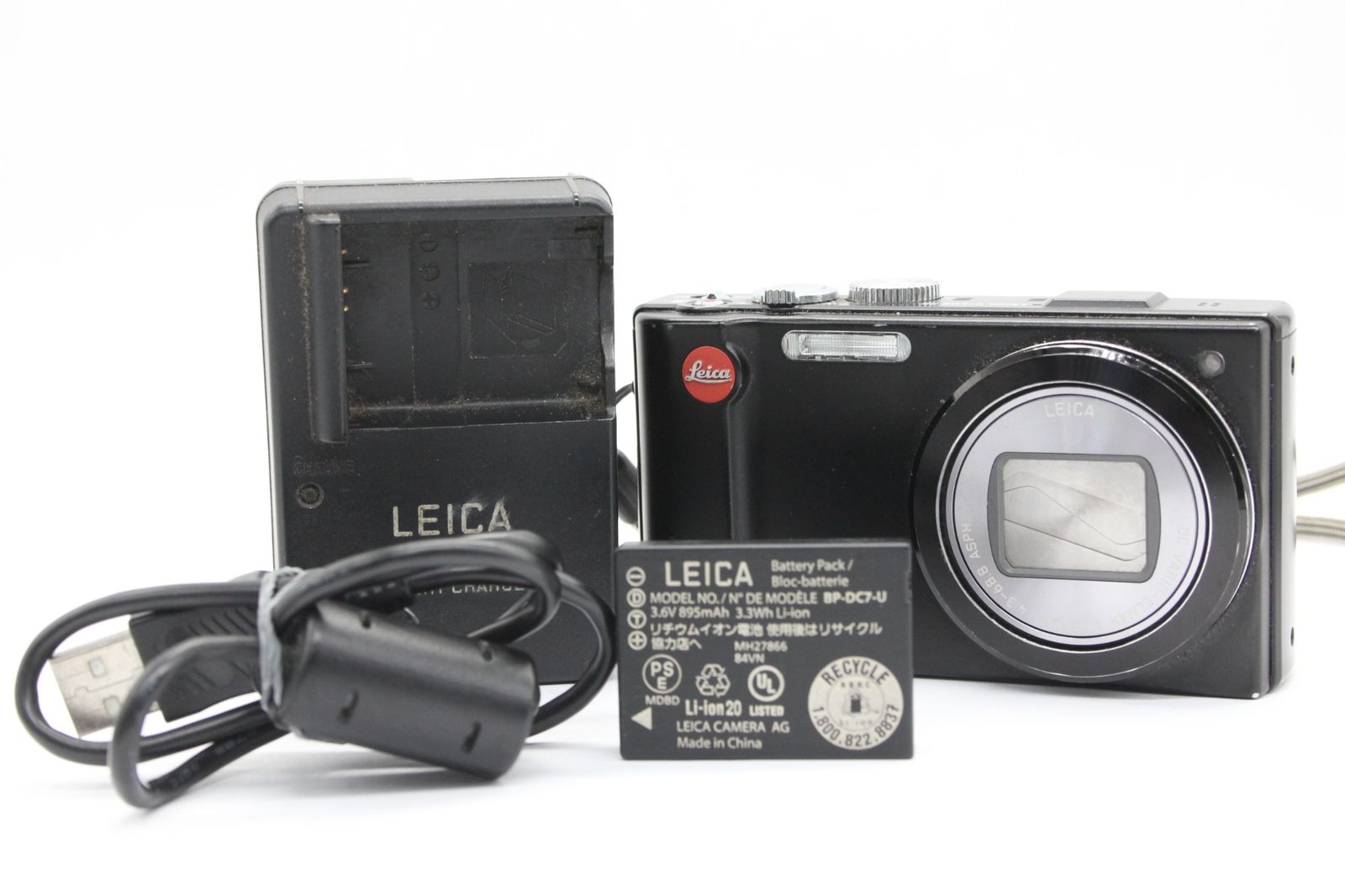 返品保証】 ライカ Leica V-LUX 30 ブラック バッテリー チャージャー付き コンパクトデジタルカメラ v3507 - メルカリ