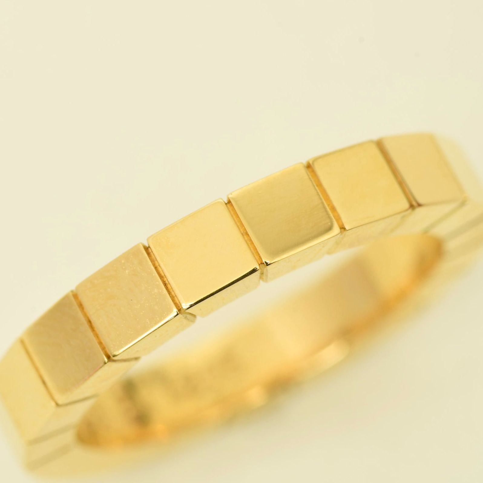 750 cartier カルティエ ラニエール リング # 48 5.7g 指輪 イエロー