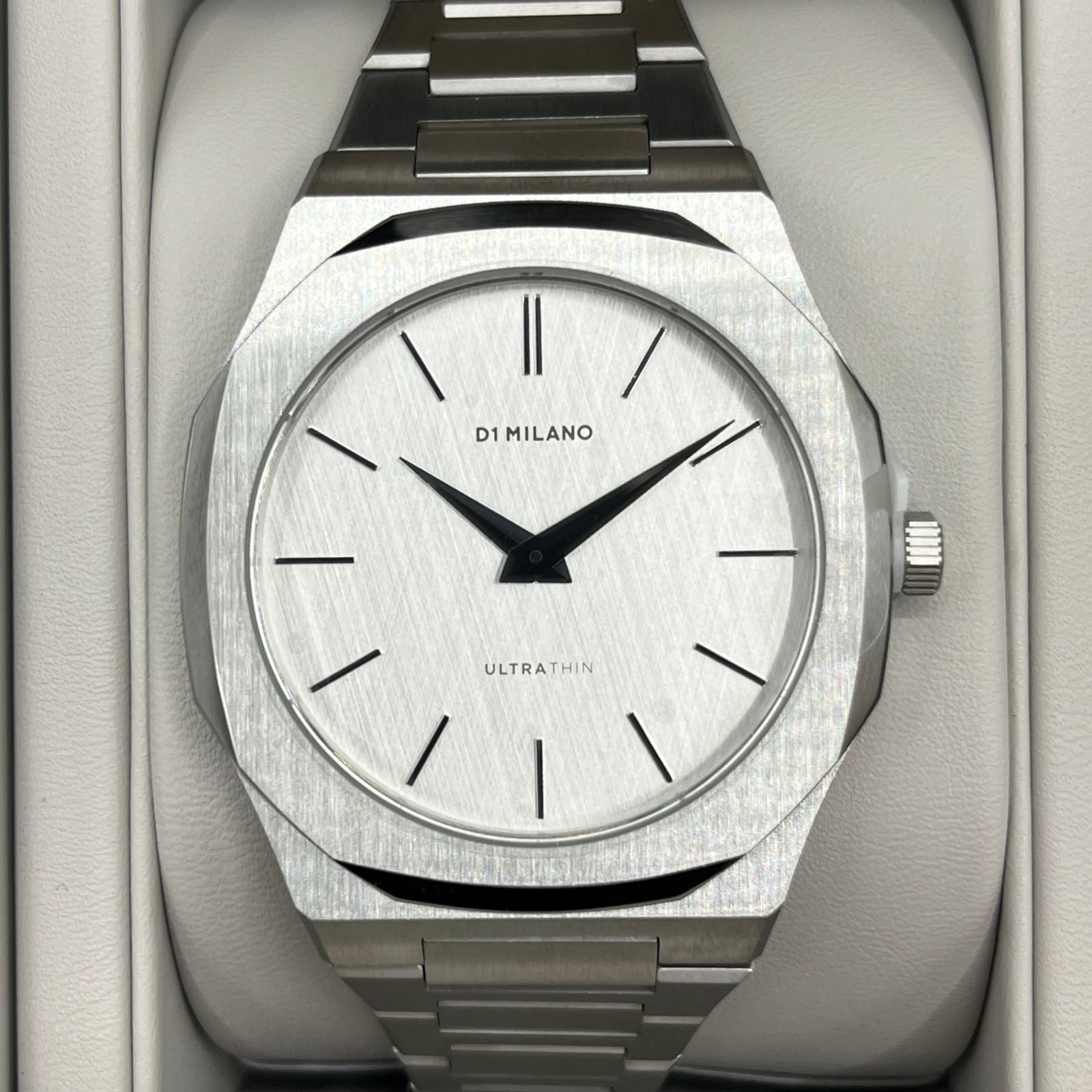 未使用品】 D1 MILANO ディーワンミラノ ウルトラ シン リネン 40mm