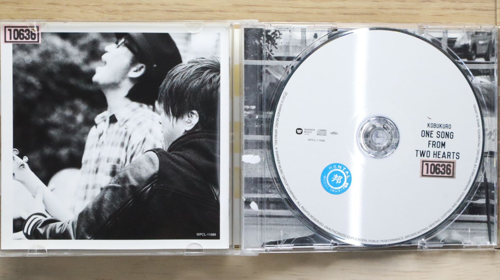国内盤CD☆コブクロ/Kobukuro□ One Song From Two Hearts(通常盤