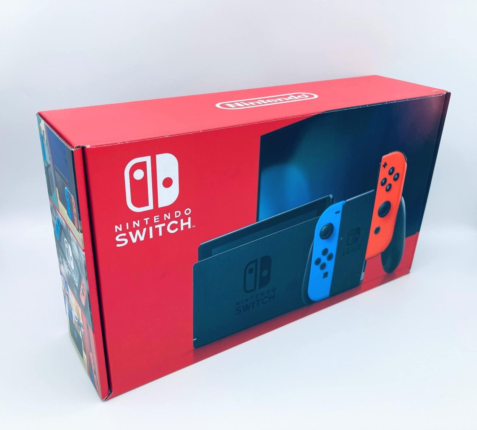 Nintendo Switch - 中古 Nintendo Switch 本体 ネオンブルー・レッド 送料無料】【中古】Nintendo Switch 本体 (有機ELモデル) Joy
