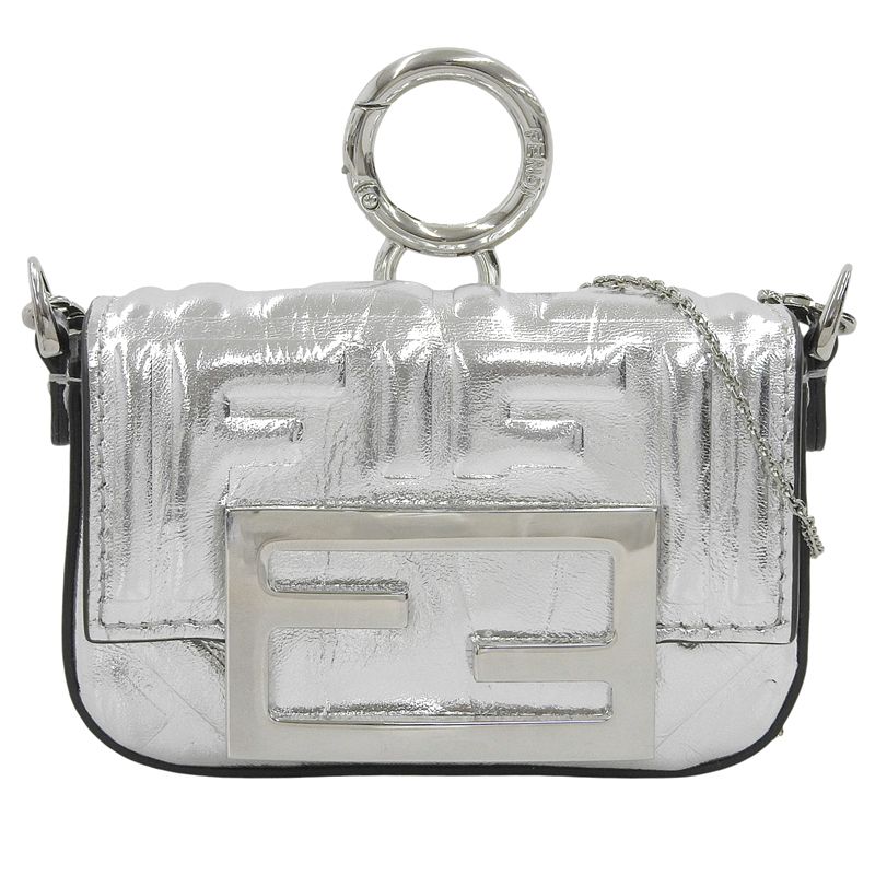フェンディ FENDI ナノバゲット バッグチャーム ショルダーバッグ  