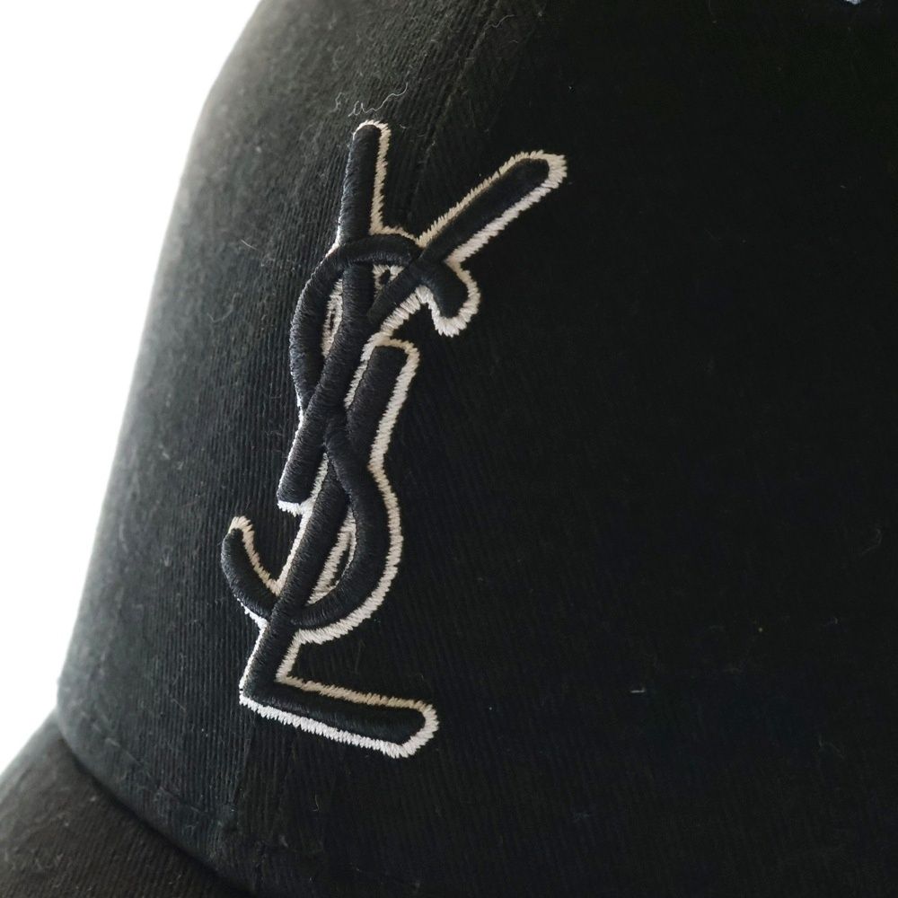 SAINT LAURENT 9FORTY ベースボールキャップ ブラック Saint Laurent ×New ERA 9FORTY キャップ ブラック サンローラン