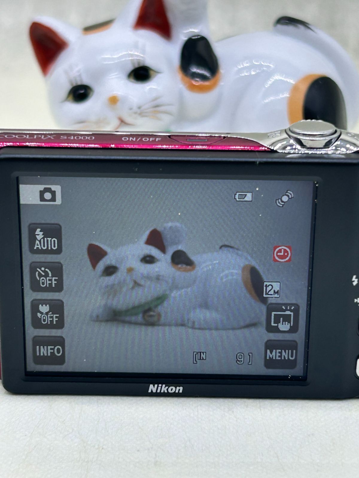 Nikon coolpix s4000 レッド #171 - メルカリ