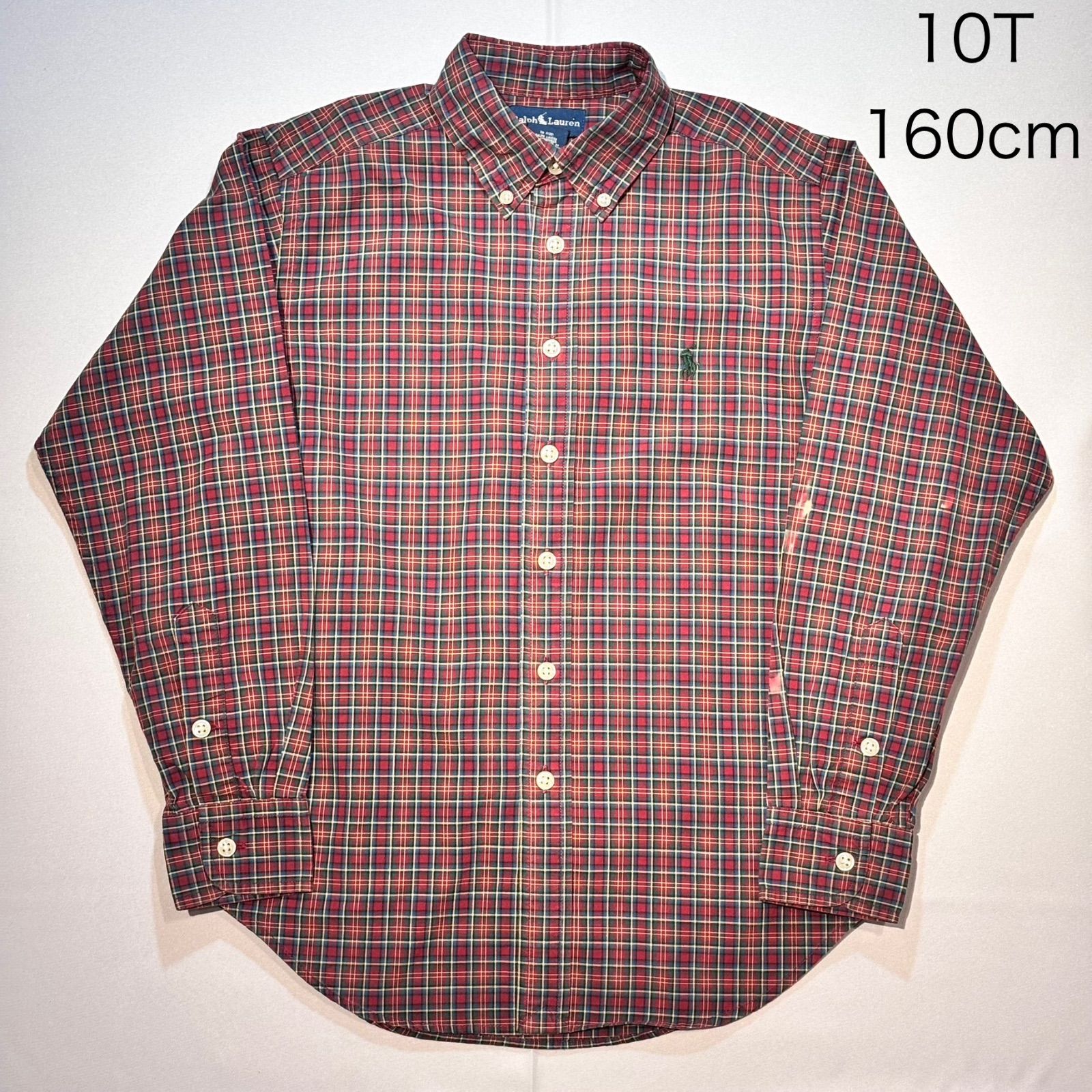 【新作登場，HOT】 【長袖シャツ】【Polo Ralph Lauren】【ポロ ラルフローレン】Vintage キッズ シャツ 長袖シャツ・ブラウス