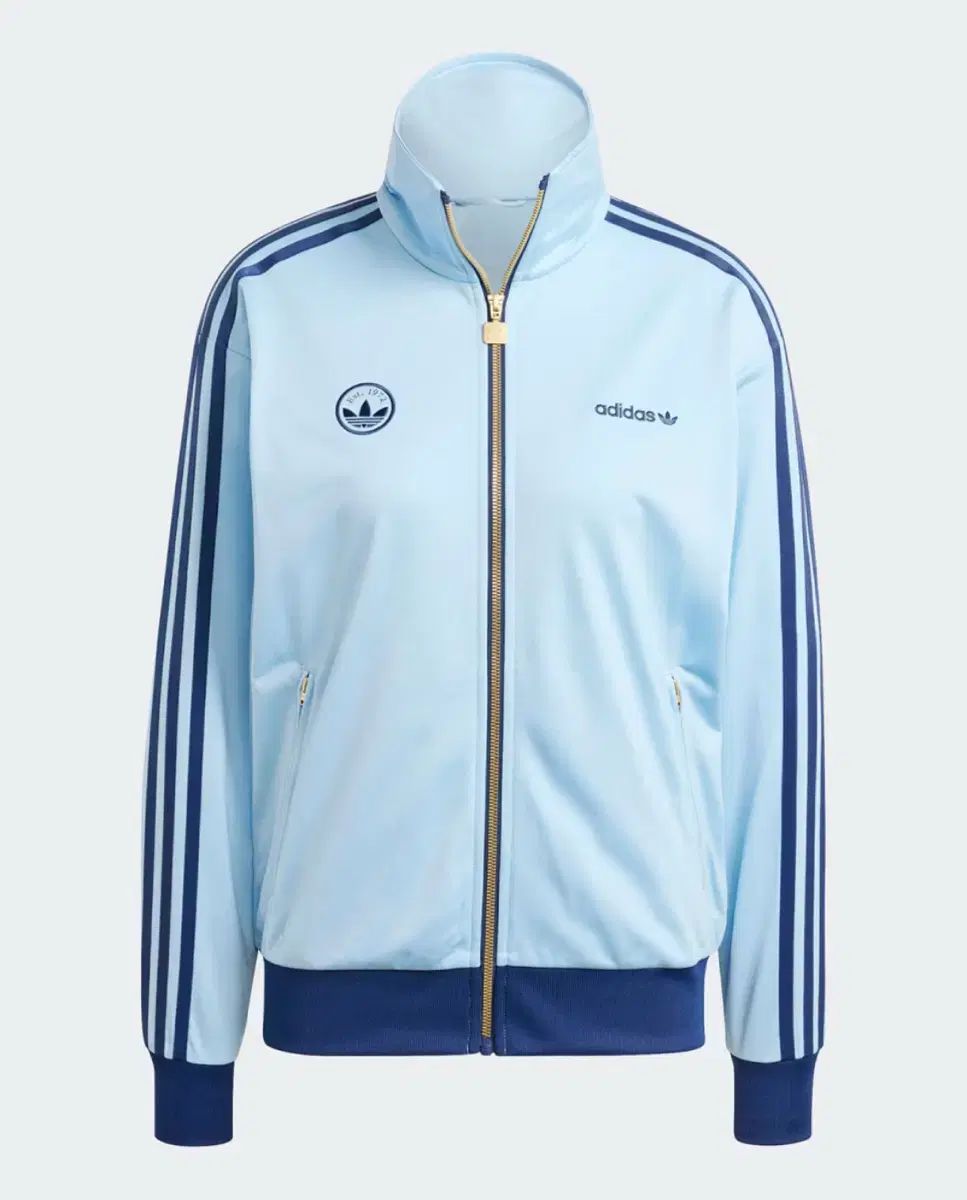 adidas アディダス ファイヤーバード バッジ ライトブルー ジャージ トラックトップス IX3542
