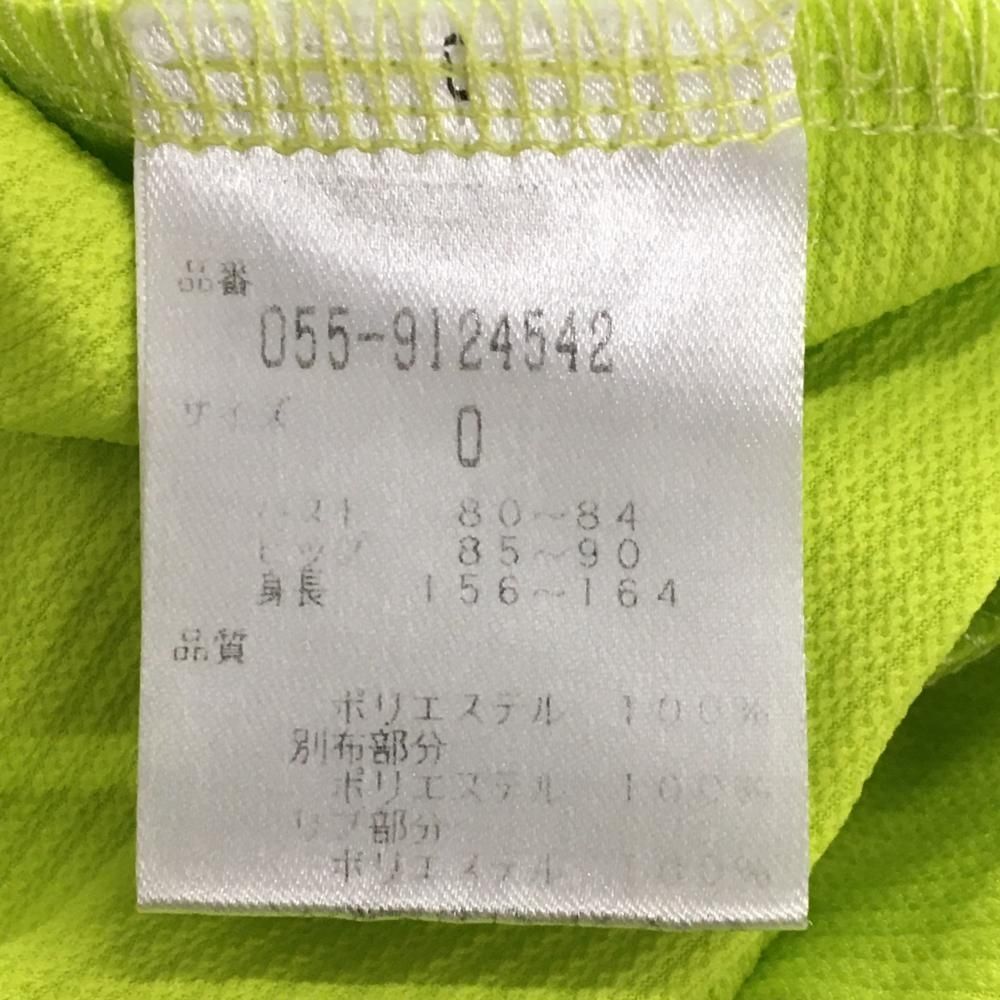 PEARLY GATES 蛍光イエロー ワンピース サイズ0 PEARLY GATES 蛍光イエロー ワンピース サイズ0 ☆値下げ☆パーリー