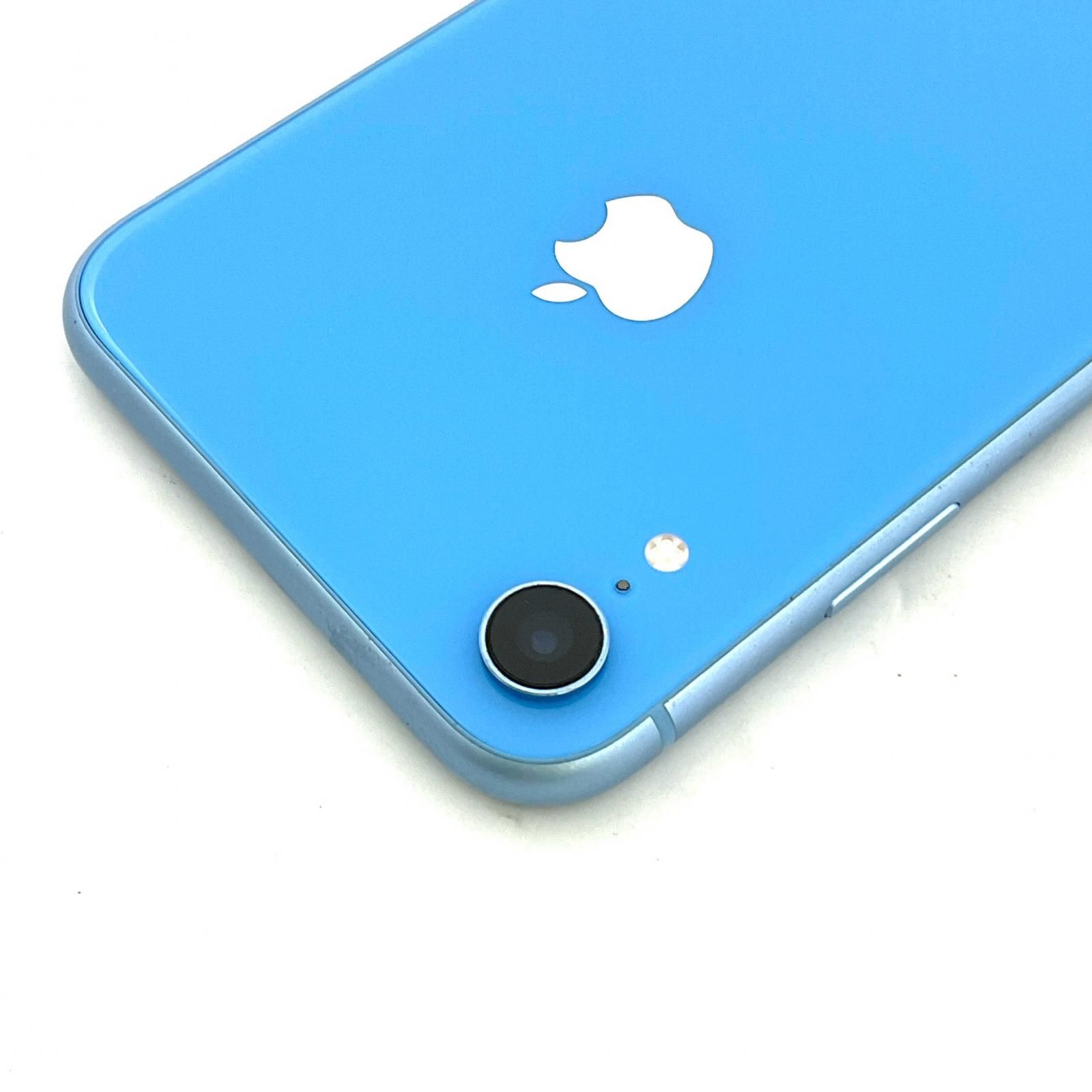 スマートフォン・携帯電話 iPhone XR 128GB ブルー Softbank SIMフリー 