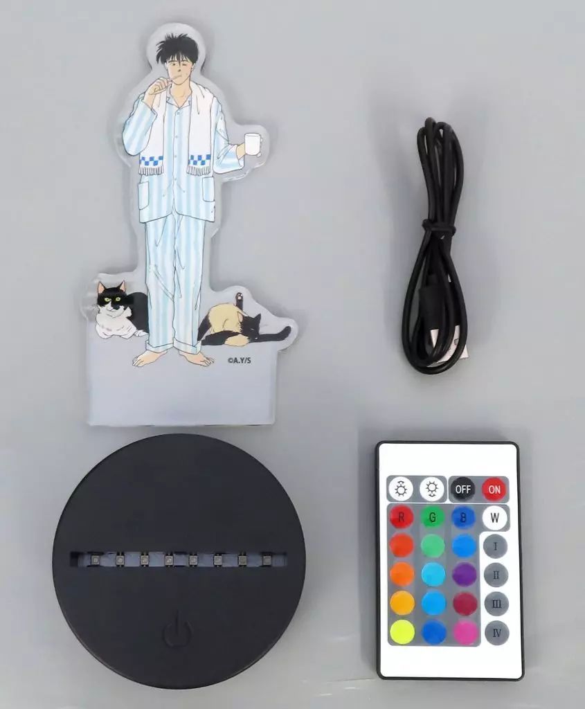 中古】アクリルスタンド・アクリルパネル 奥村英二 LEDアクリル