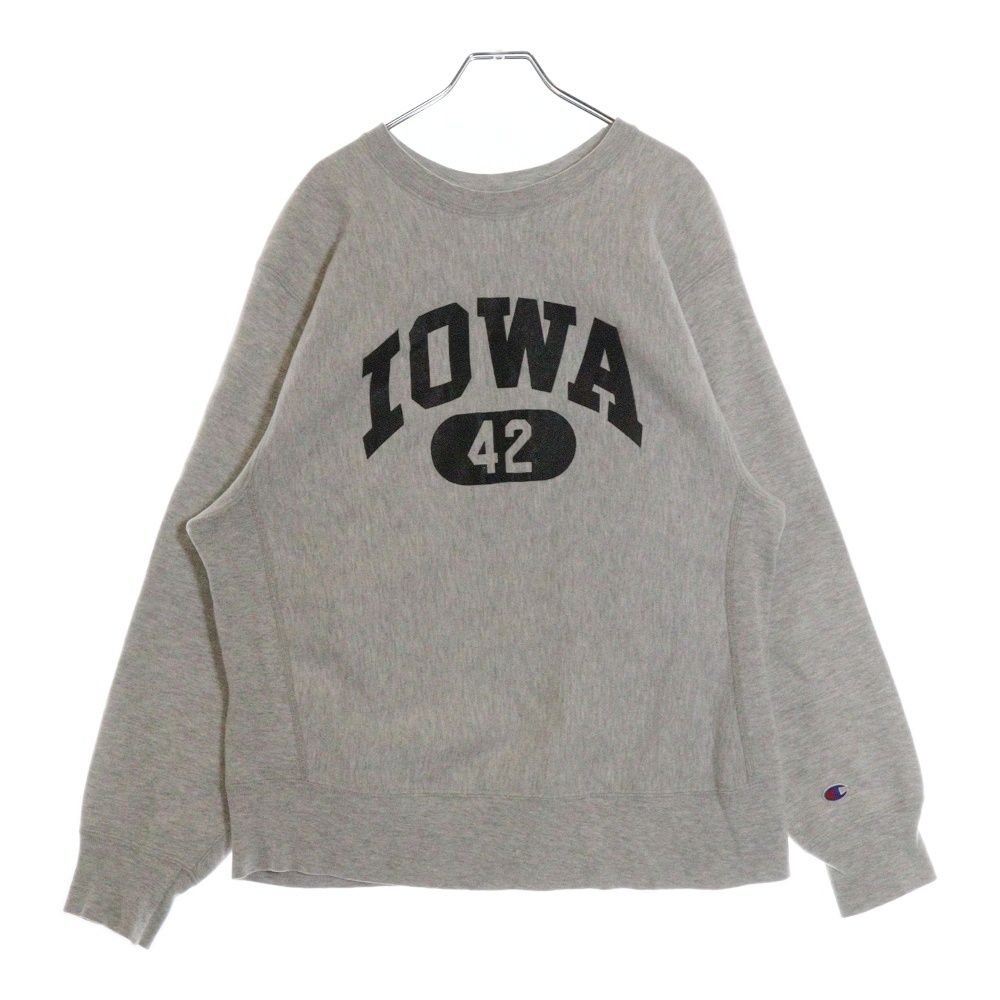 Champion Reverse Weave Iowa 55 スウェット XL Rah Rah Iowa Champion Reverse Weave Crewneck Sweatshirt