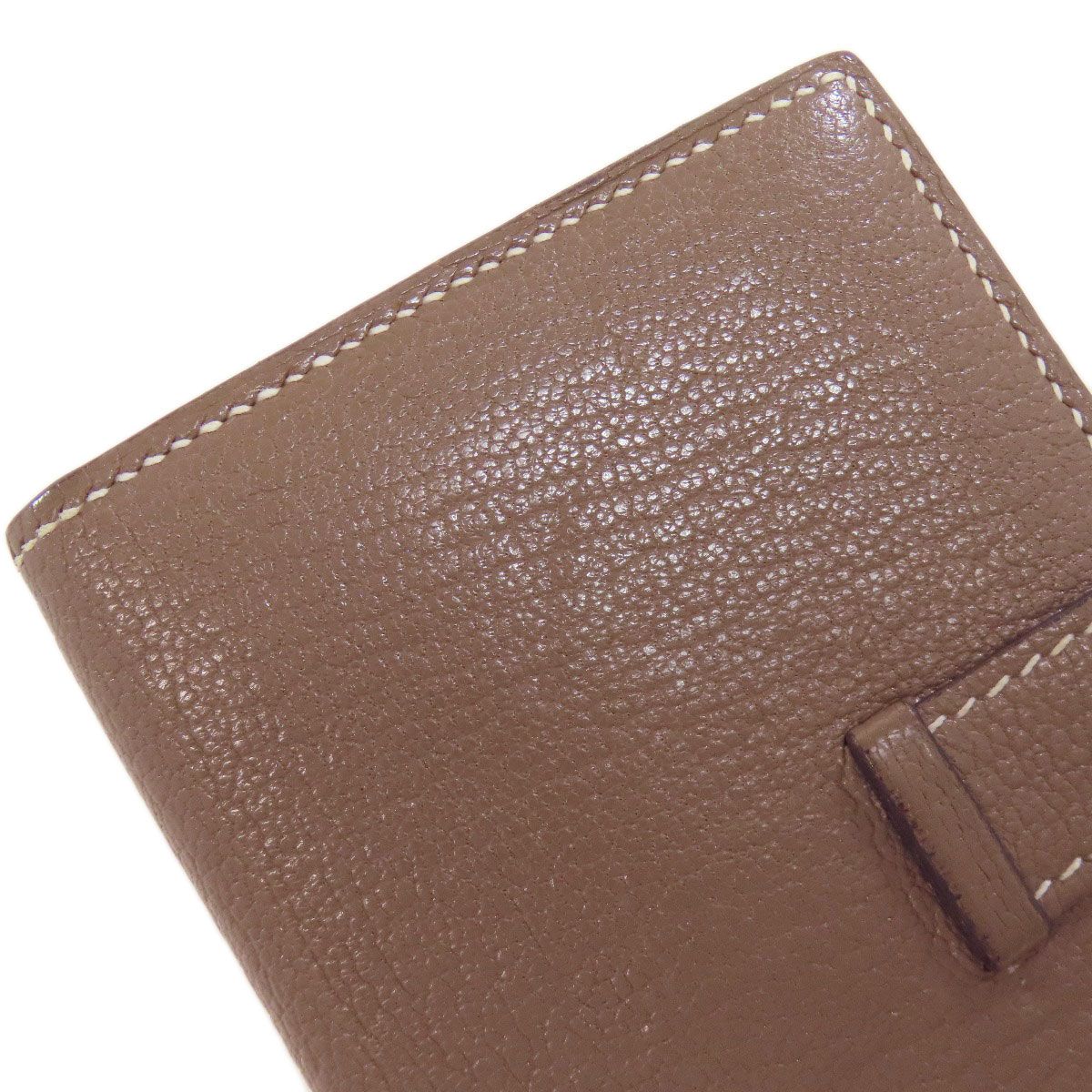 HERMES エルメス ベアンミニ エトープ シルバー金具 コインケース  