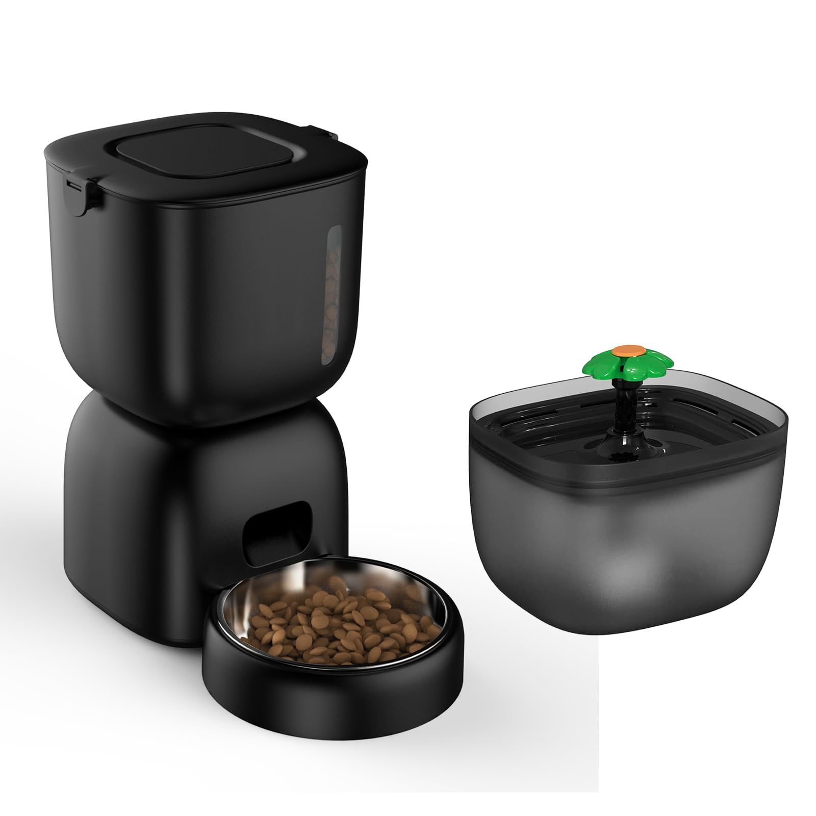 PETLIBRO Space ペット自動給餌器 猫 真空 スマホ遠隔操作 8L Amazon