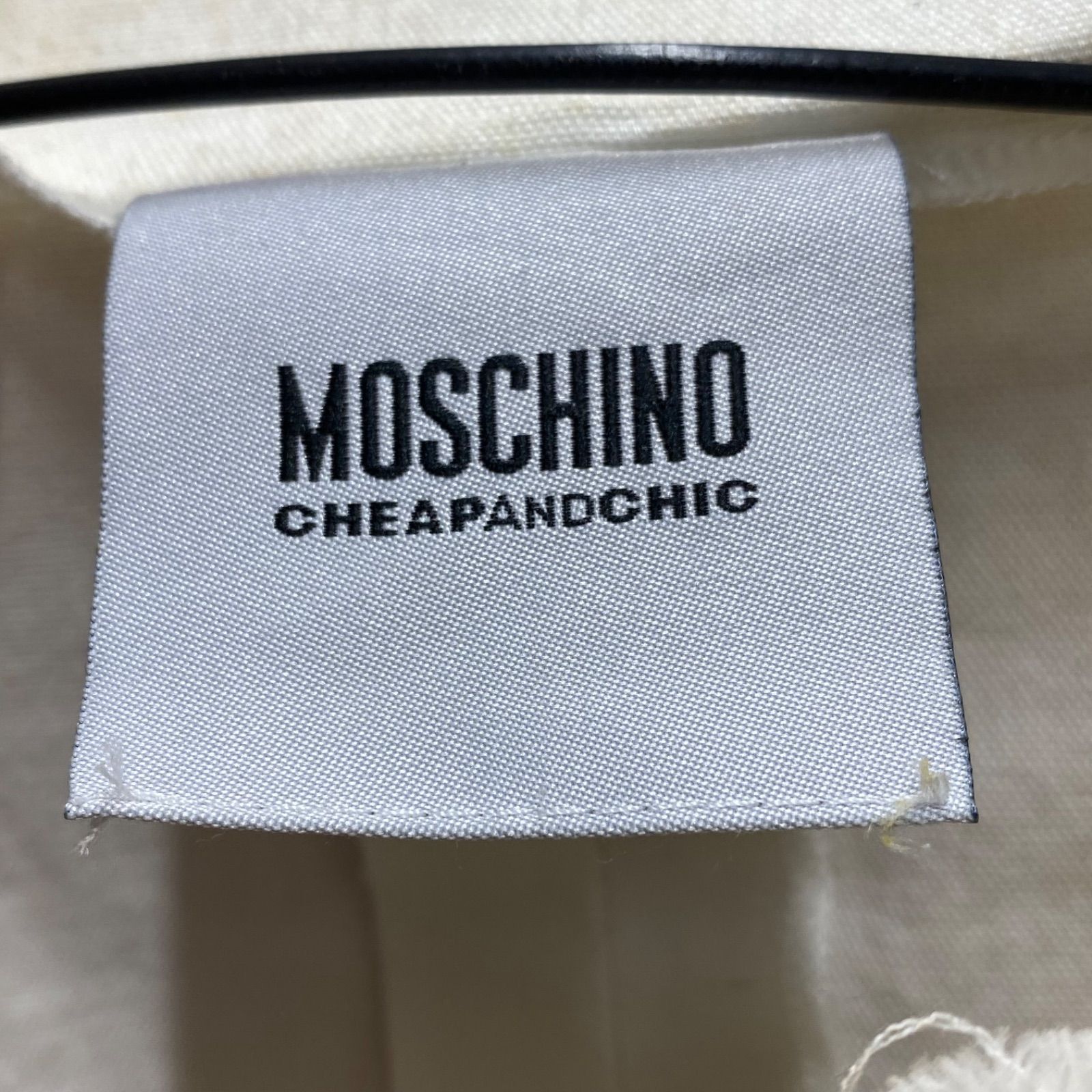 モスキーノ　ブルゾン MOSCHINO モスキーノ ジャケット ブルゾン フラワー ボタン