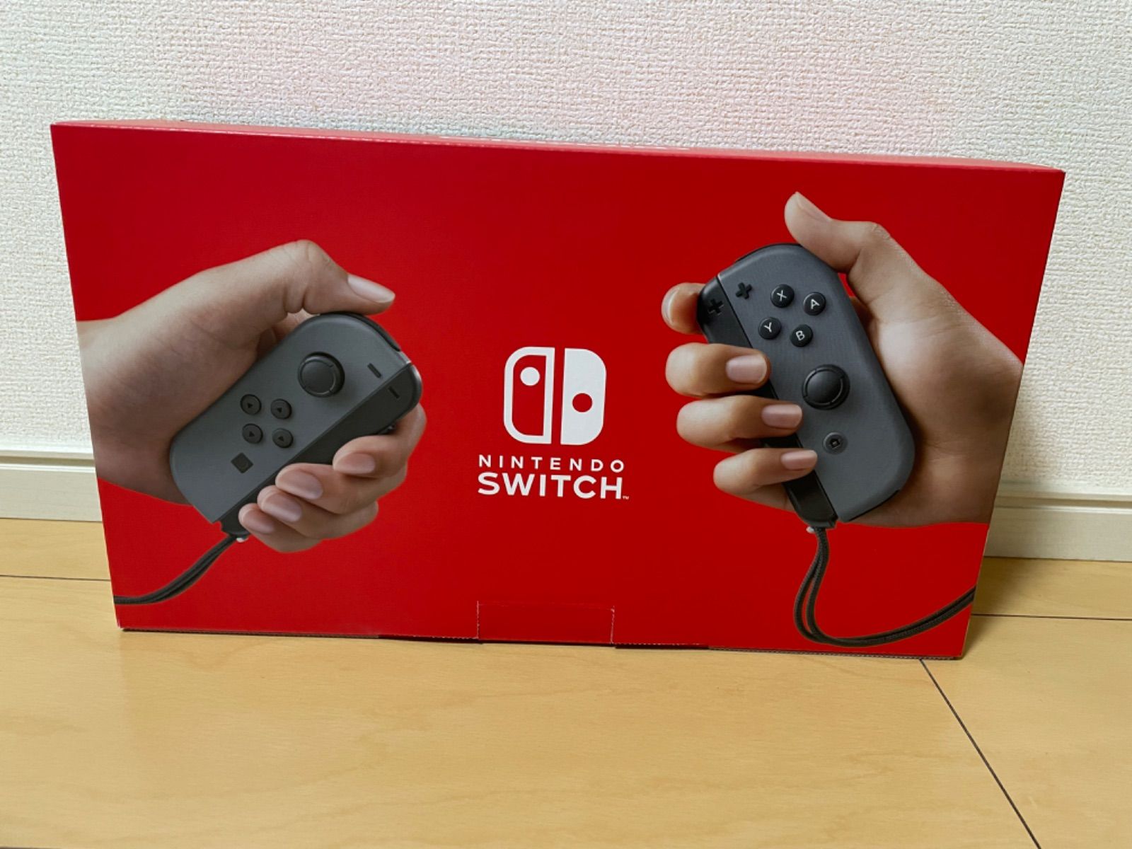 ゲームソフトゲーム機本体任天堂 スイッチ 新型 グレー Nintendo Switch 新品未開封 即日 - 家庭用ゲーム機本体