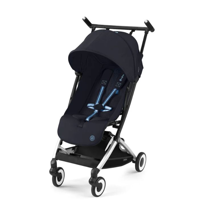 【開封済・未使用品】 cybex(サイベックス) LIBELLE(リベル) ダークブルー(SLVフレーム) 軽量コンパクト ベビーカー K0621 0705ML004 0120240705100565