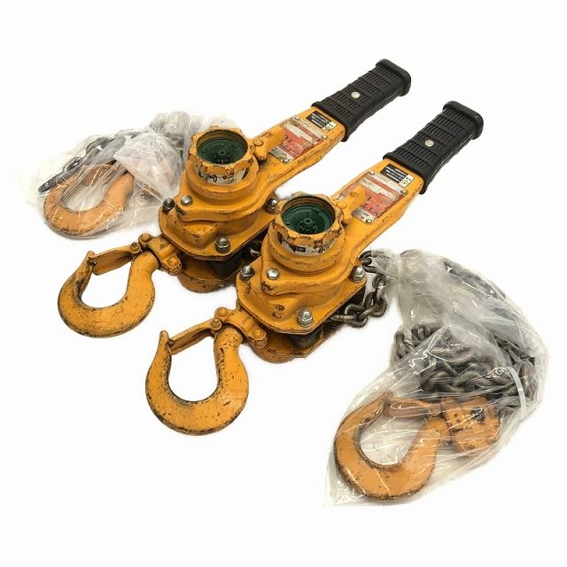 ☆中古品 2点セット☆KITO キトー レバーブロック L5型 LB016