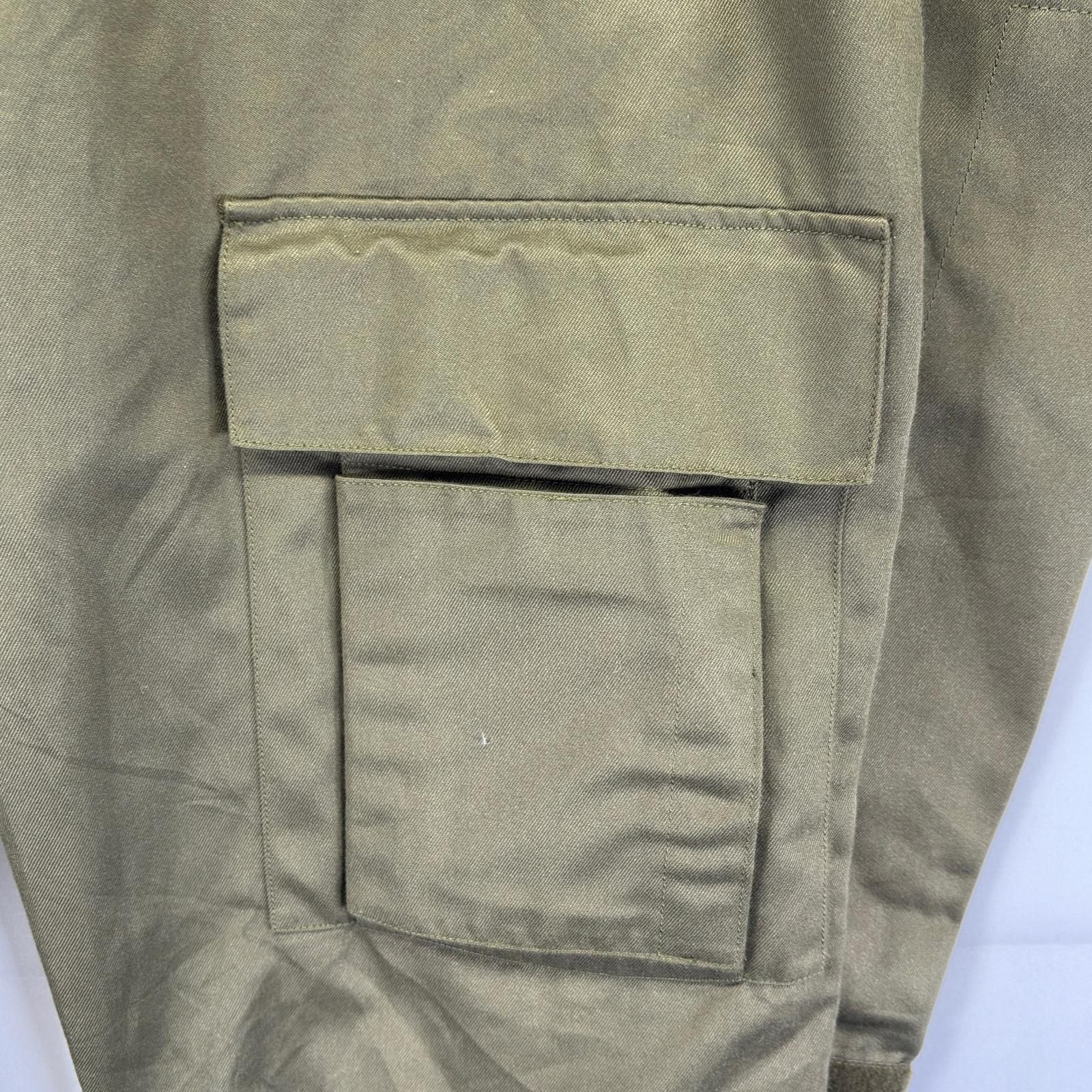 古着 長袖つなぎ イギリス軍 オールインワン ミリタリー 戦闘服