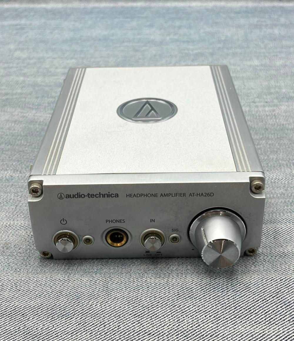 audio-technica オーディオテクニカ D Aコンバーター内蔵 ヘッドホンアンプ AT-HA26D