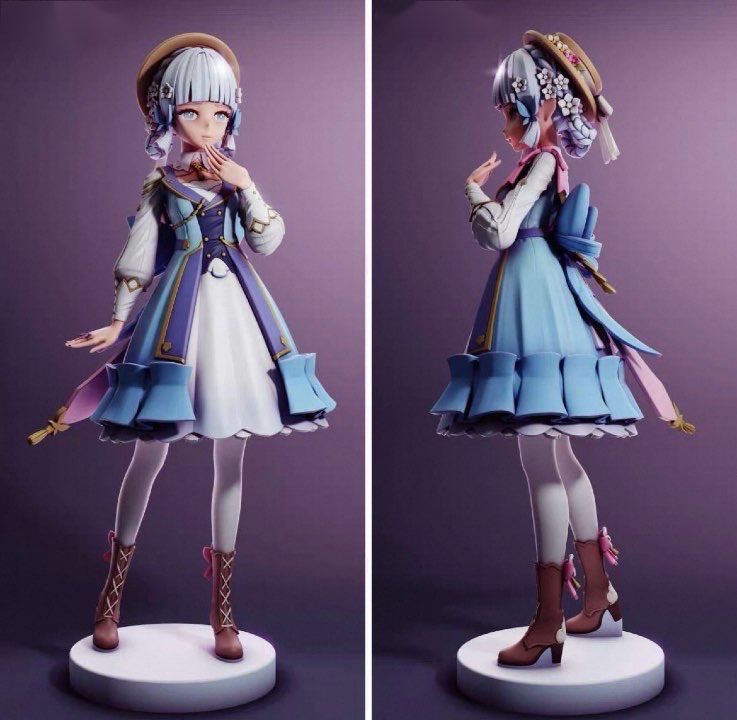 原神　神里綾華　ガレージキット　フィギュア 原神 神里綾華 ガレージキット 塗装済み完成品 フィギュア 1/6