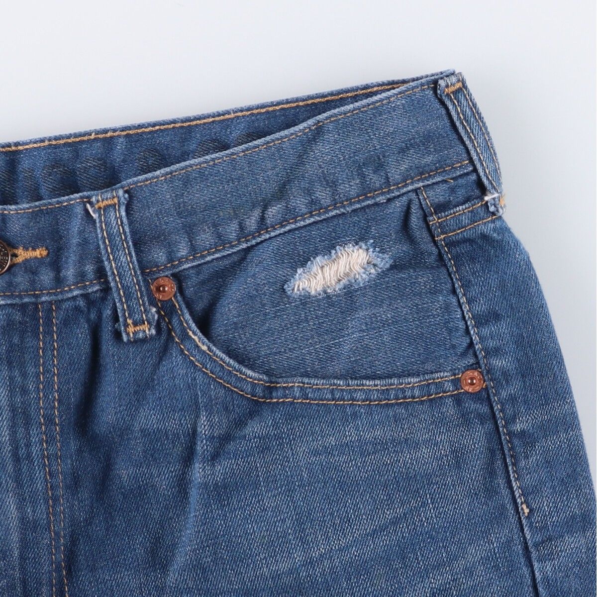 ブーツカットデニムパンツ