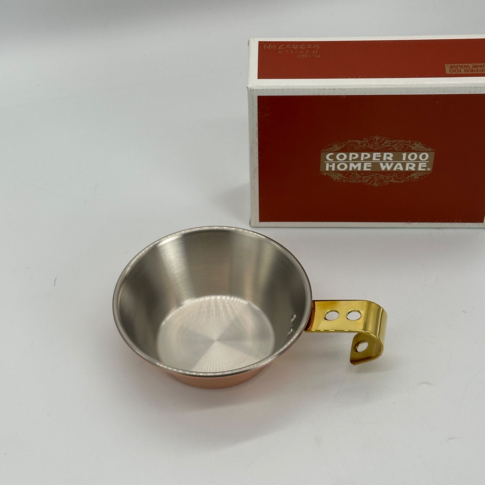 COPPER 100 HOME WARE シェラカップ COPPER100 Home ware 銅製シェラカップ 未使用