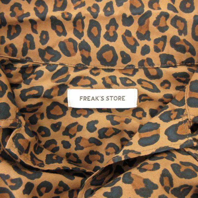 フリークスストア FREAKS STORE 23SS オープンカラーシャツ 開襟