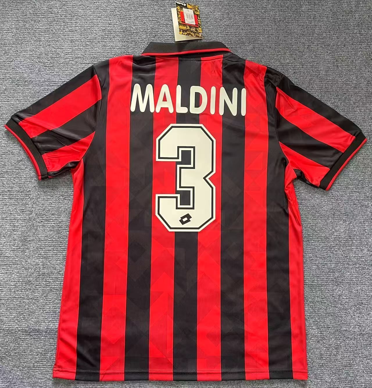 ACミラン Lotto シャツ 背番号3 マルディーニ