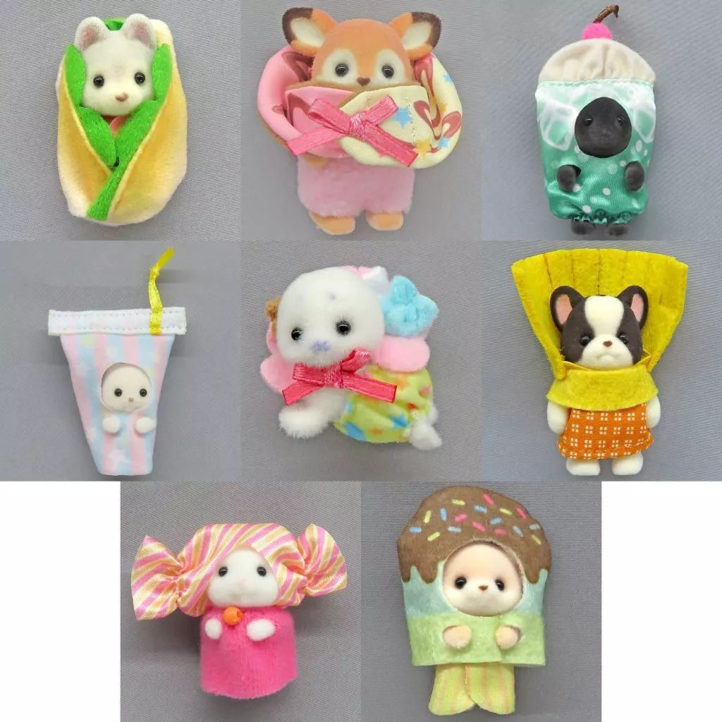 おもちゃ 全8種セット 赤ちゃん ～デリシャスパレードシリーズ～ シルバニアファミリー キラキラくじ ～デリシャスパレード～ G賞