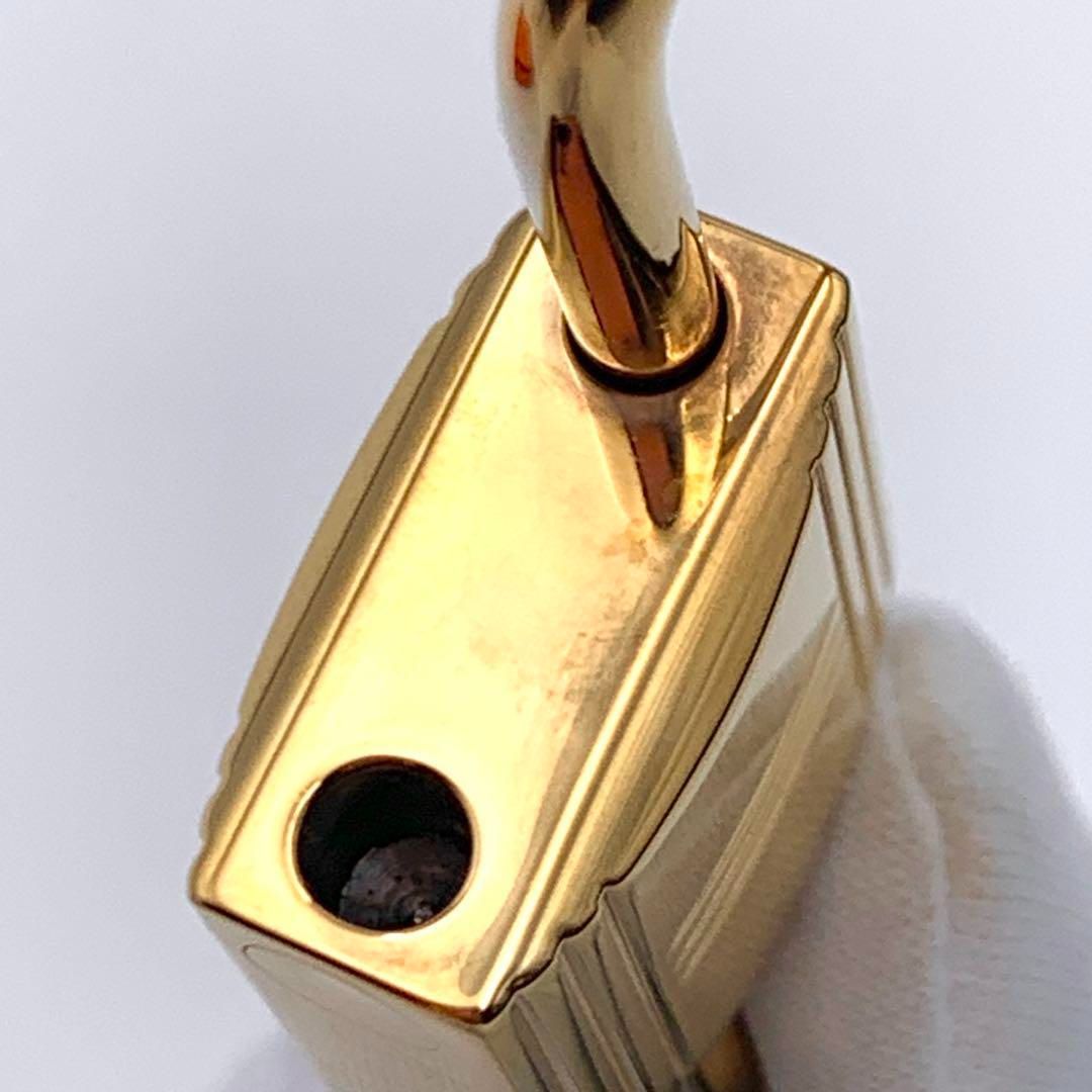 HERMES エルメス カデナ ゴールド 24Kメッキ No.121 121番 鍵付き