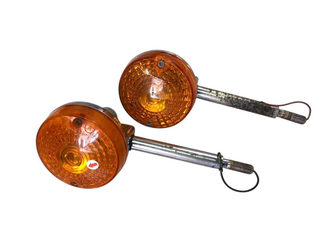 SUZUKI GT550 ウィンカー レンズ 35600-4 点灯OK レストア 流用 ＯＨベースにも 2716-M6266