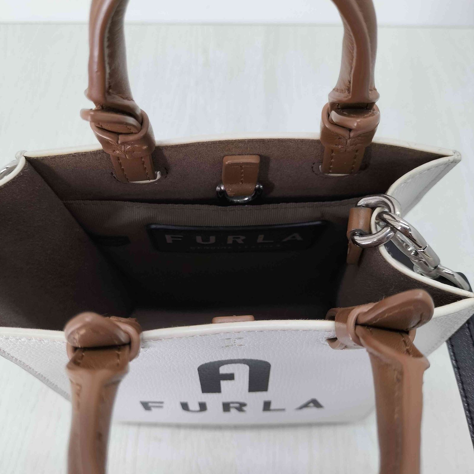 フルラ FURLA VARSITY STYLE MINI TOTE レディース 表記無