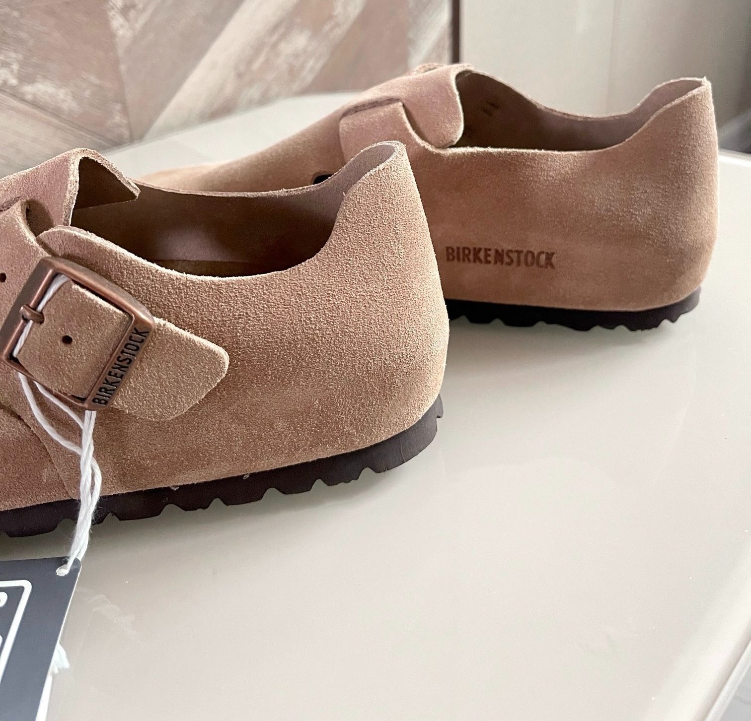 BIRKENSTOCK LONDON Casual Shoes/ビルケンシュトック ロンドン スエード レザー 箱付 サンド 男女兼用（35-44）  - メルカリ