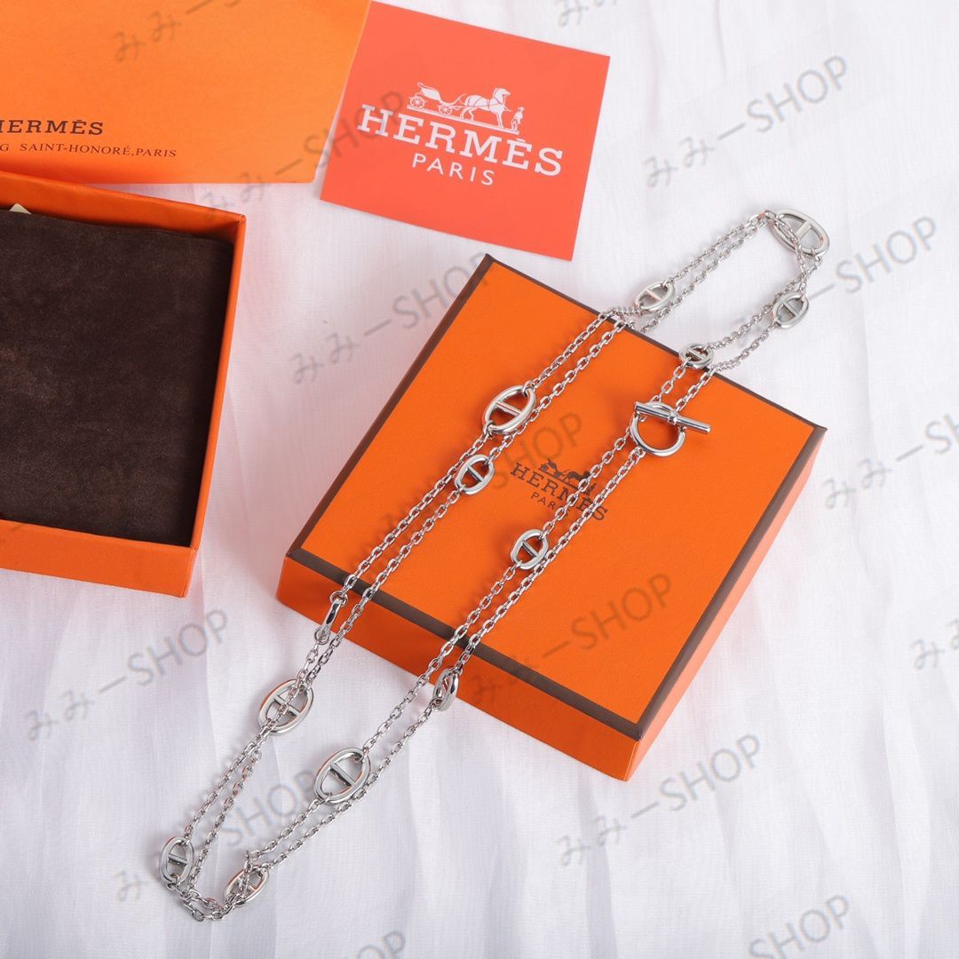 HERMES エルメス ロングネックレス Farandole ファランドール