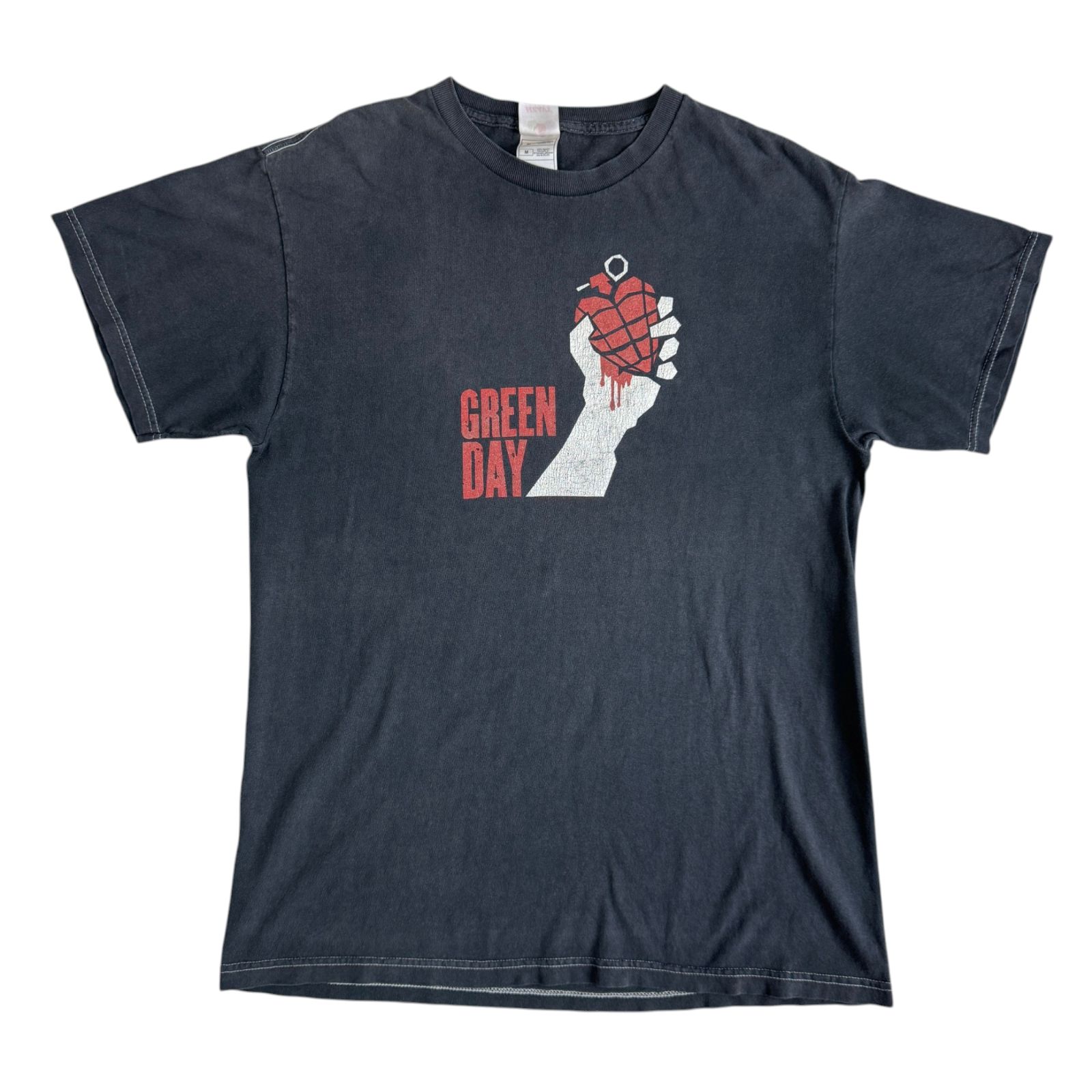 00s Green Day American idiot tour 2005 グラフィック プリント T 