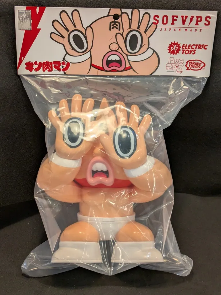 キン肉マン GRAPE BRAIN ソフビ ワンフェス 2025 GRAPE BRAIN×ELECTRIC TOYS×FIVE STAR TOY 