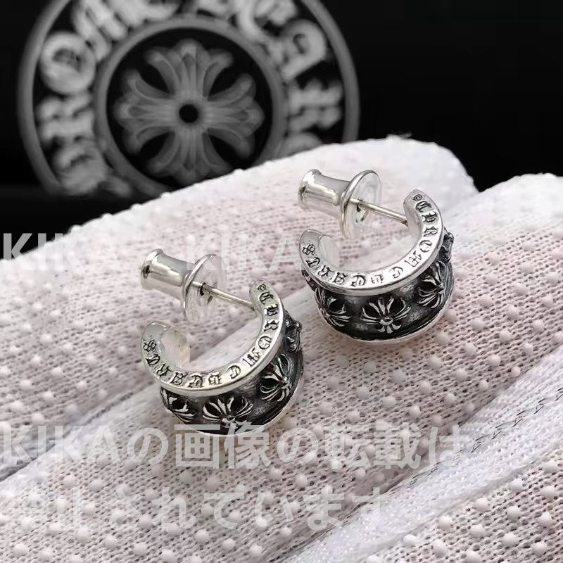 新作 CHROME HEARTS クロムハーツ ピアス(両耳用) イヤリング 53 - メルカリ