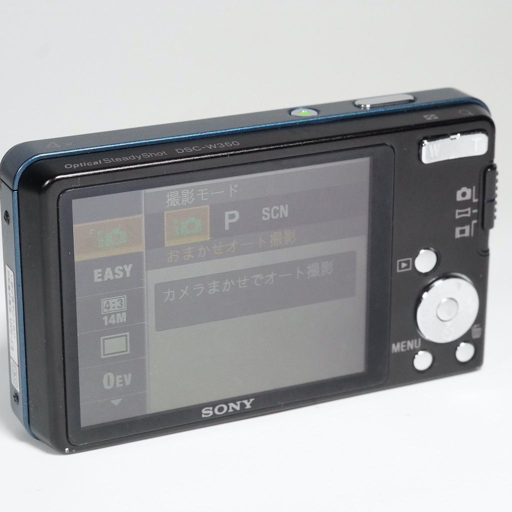 スマホ SONY Cyber−Shot W DSC-W350 デジカメ コンデジ - カメラ