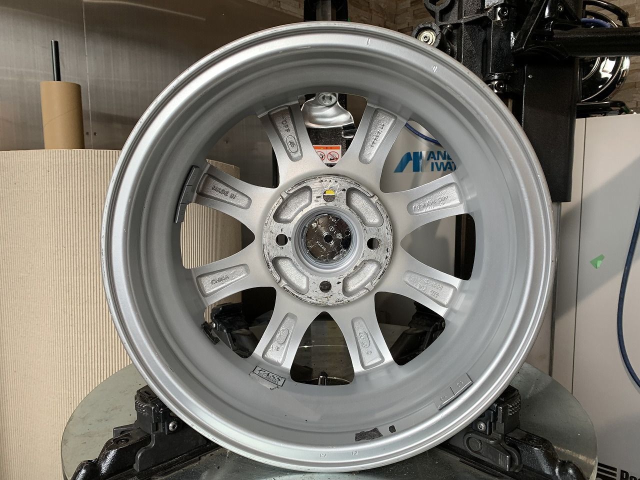 2409039】SPORT JUSTIN 14インチ 4.5J +45 PCD100 4H 軽自動車 ワゴンR 