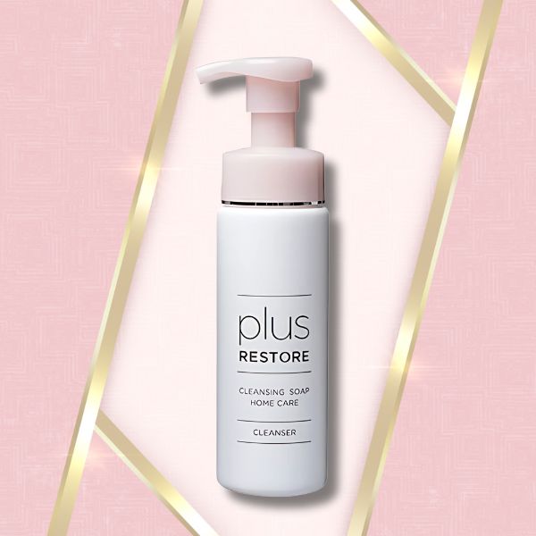 プラスリストア クレンジングソープホームケア 500ml　本体+詰め替え用 詰替用】クレンジングソープ泡 ホームケア プラスリストア | dr.label