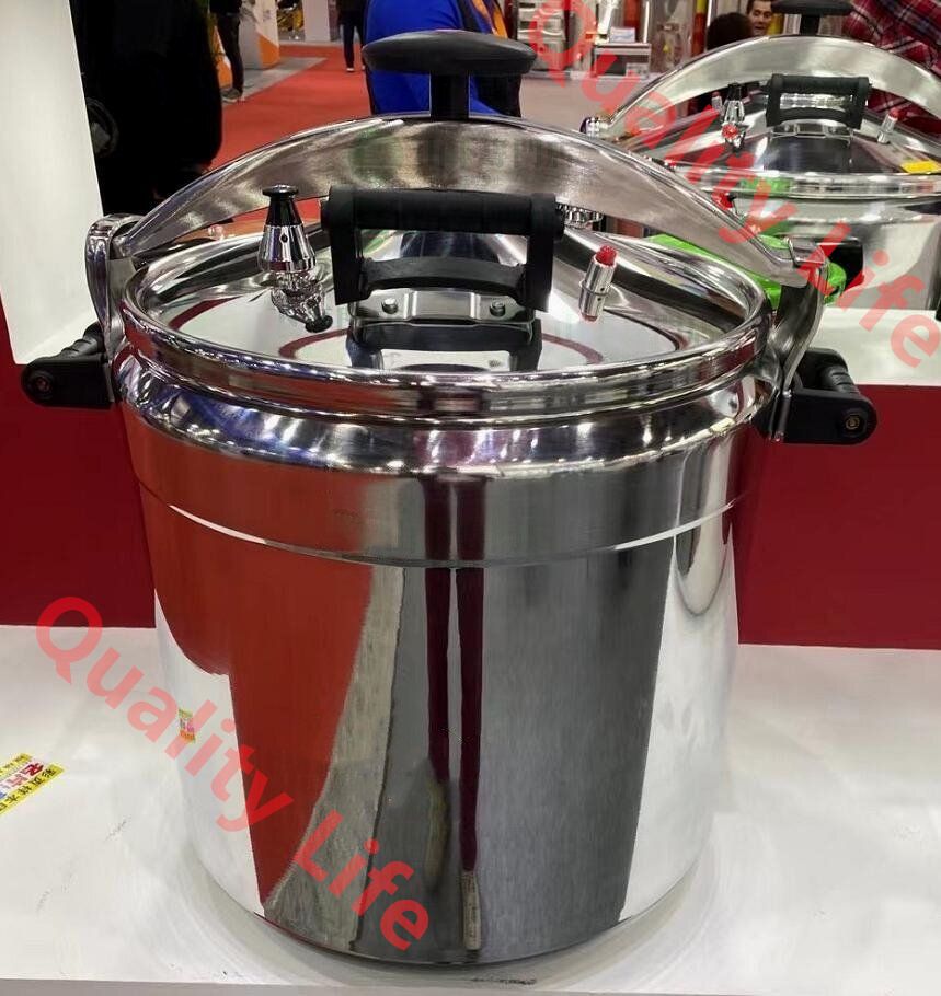 圧力鍋 大型 厨房機器 重ねふた式両手 ラーメン屋 料理屋さん 業務用 家庭用 100L