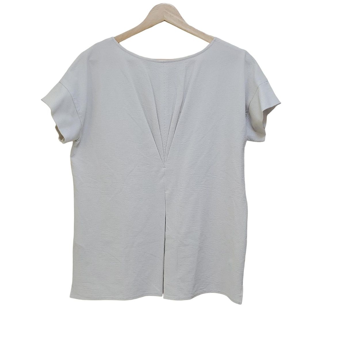 半袖カットソー　白　size38 United Athle Tシャツ メンズ 半袖 無地 カットソー 厚手